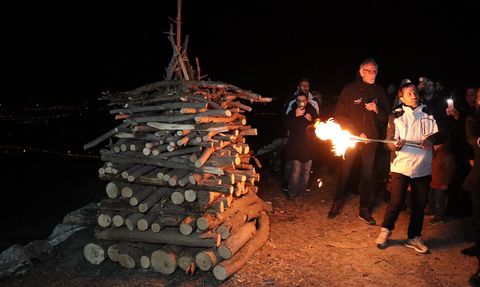 Erzincan'da 'Birlik ve Kardeşlik Ateşi' Yakıldı