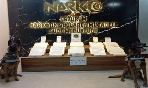 Erzurum'da Uyuşturucu Operasyonu: 54 Kilogram Ele Geçirildi