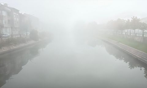 Eskişehir'de Yoğun Sis Etkisi