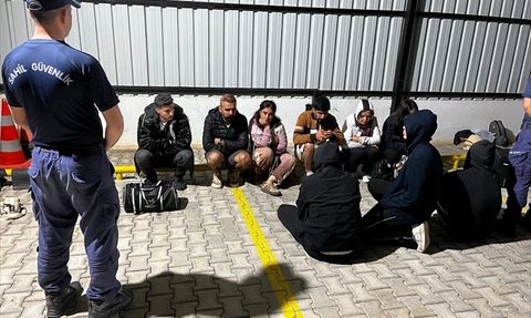 Fethiye'de 20 Düzensiz Göçmen Yakalandı