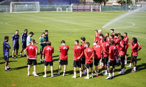 Gaziantep FK Fatih Karagümrük Maçına Hazırlanıyor