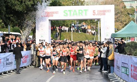 Gaziosmanpaşa'da 5. Cumhuriyet Koşusu Heyecanı