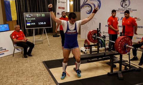 Görme Engelliler Dünya Halter Şampiyonası Mersin'de Düzenleniyor