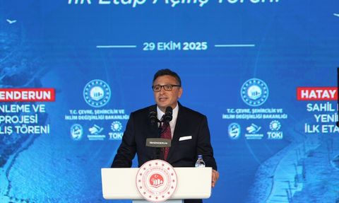 Hatay'da Yeni Sahil Düzenleme Projesi Açıldı