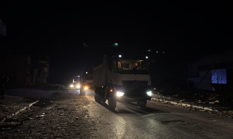 İsrail ve Mısır Arama Kurtarma Ekiplerinin Gazze'ye Girişi