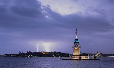 İstanbul'da Sağanak Yağış Hayatı Olumsuz Etkiliyor