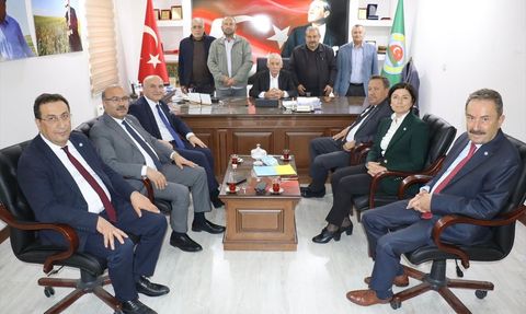 İYİ Parti Heyetinden Ankara'daki Meslek Örgütlerine Ziyaret