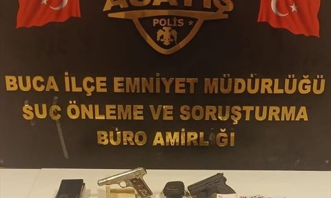 İzmir'de Silah ve Uyuşturucu Operasyonu: 6 Gözaltı