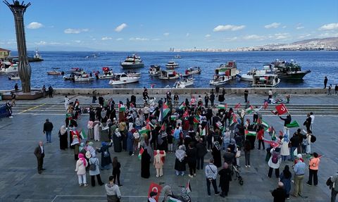 İzmir'den Filistin'e Destek: Küresel Sumud Filosu İçin Dayanışma