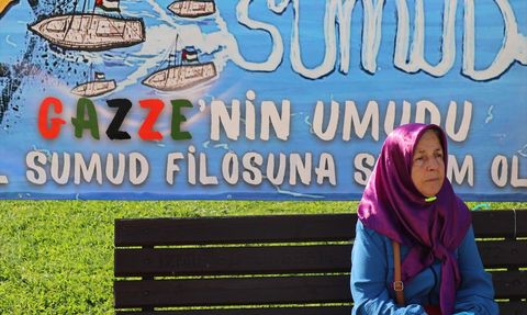 İzmir'den Küresel Sumud Filosu'na Destek Etkinliği