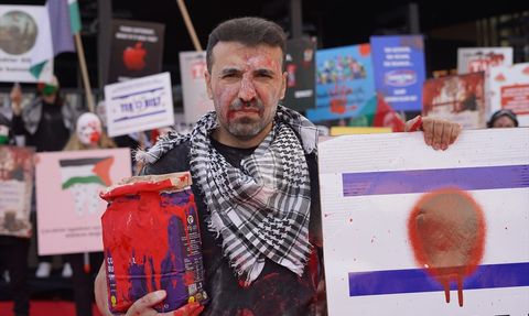 Kahramanmaraş'ta Filistin'e Destek Eylemleri