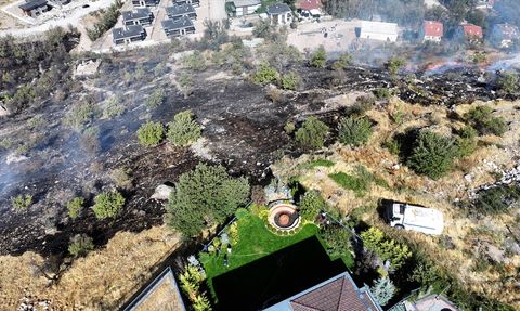 Kayseri'de Közleme Ateşi Yangına Neden Oldu