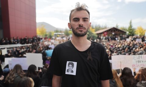 Kayseri'de Üniversite Öğrencisi Meliha Keskin'in Cenazesi Defnedildi