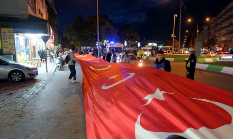 Kırklareli'de Gazze İçin Destek Yürüyüşü Düzenlendi