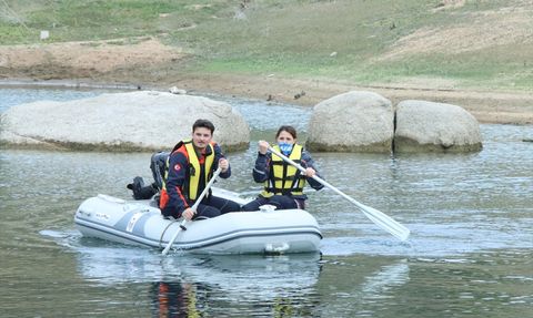Kırklareli'nde Yeni AFAD Personeline Botla Kurtarma Eğitimi