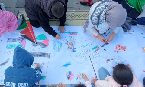 Kırklareli ve Tekirdağ'da Filistinli Çocuklar İçin Etkinlik Düzenlendi