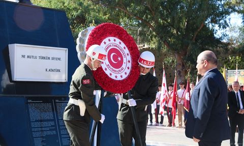 KKTC'de Cumhuriyet Bayramı Coşkuyla Kutlandı