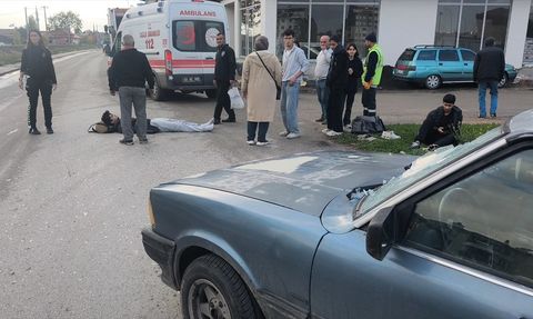 Kütahya'da Ehliyetsiz Sürücü Kazası: İki Kişi Yaralandı