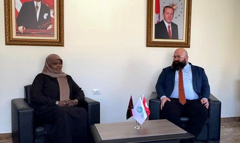 Libya Kültür Bakanı Mebruke Tugi'den Yunus Emre Enstitüsü Ziyareti