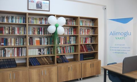 Malatya'da Depremzedelere Özel Kütüphane Hizmete Açıldı