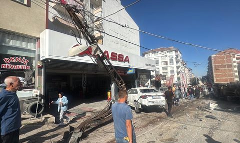 Malatya'da Freni Arızalanan Kamyonun Yolculuğu Feci Sonuçlandı