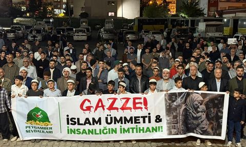 Mardin'de Gazze'ye Destek Programı Düzenlendi