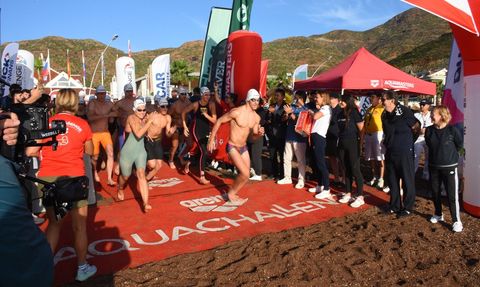 Marmaris'teki AquaChallenge Yüzme Şampiyonası Başladı