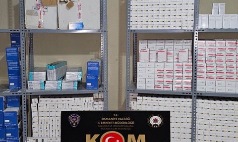 Osmaniye'de 250 Bin Tarihi Geçmiş İlaca El Konuldu