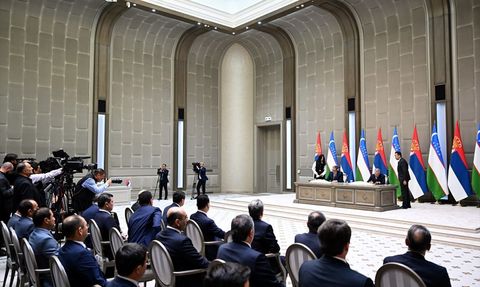 Özbekistan ve Sırbistan İlişkileri Gelişiyor