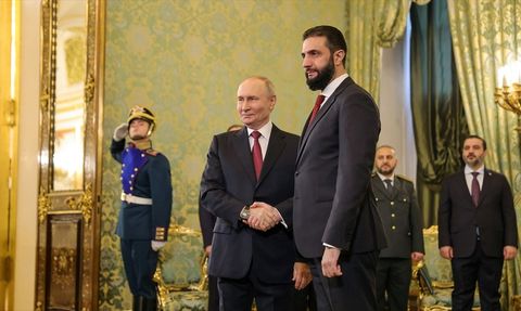 Putin ve Şara'dan Rusya-Suriye İlişkilerine Yönelik Güçlü Mesajlar