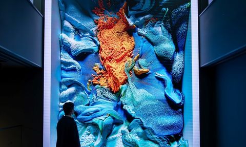 Refik Anadol'un Yeni Eseri "Türkiye-Flora" İstanbul'da Sanatseverlerle Buluştu