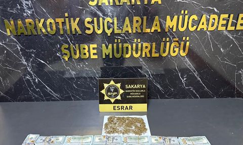 Sakarya'da Uyuşturucu Operasyonu: Çalınan 130 Bin Dolar Ele Geçirildi