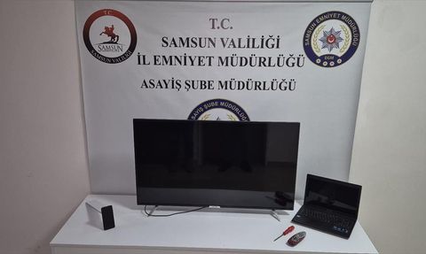 Samsun'da Hırsızlık Yapan Şüpheli Tutuklandı
