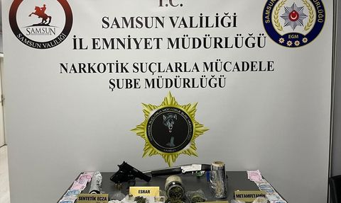 Samsun'da Uyuşturucu Operasyonu: 3 Şüpheli Gözaltında