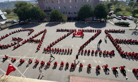 Samsun'dan Gazze'ye Koreografili Destek