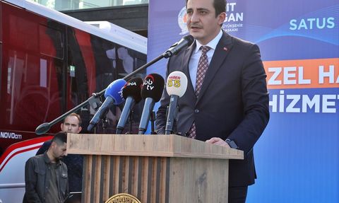 Samsun Toplu Ulaşım Sistemi Projesi Başlangıcını Kutladı