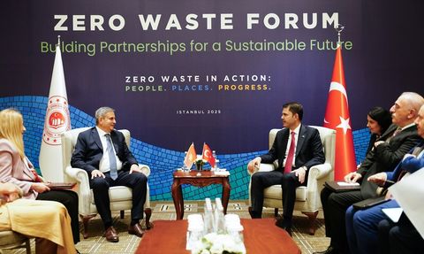 Sıfır Atık Forumu'nda İkili Görüşmeler Gerçekleştirildi