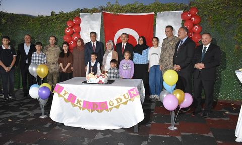 Şırnak'ta Şehit Çocuklarının Doğum Günü Kutlaması