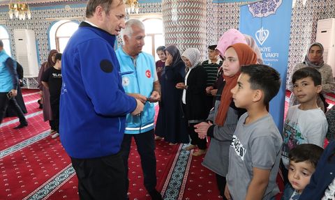 TDV, Elbistan ve Pazarcık'ta İhtiyaç Sahibi Ailelere Destek Verdi