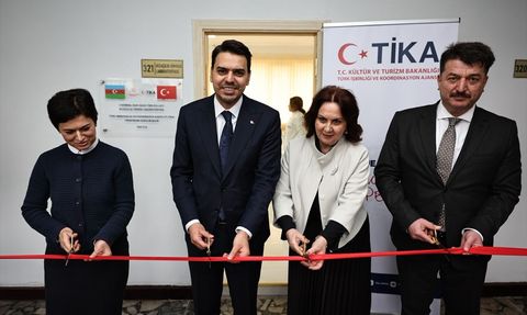 TİKA, Bakü'de Yeni Eczacılık Laboratuvarı Kurdu