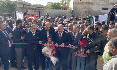 TİKA, Hama'da Yeni Bir Sağlık Merkezi Açtı