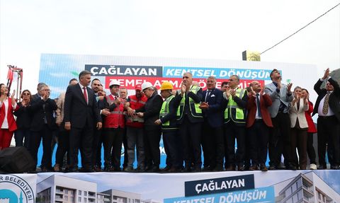 Trabzon'da Çağlayan Mahallesi Kentsel Dönüşüm Projesinin Temeli Atıldı