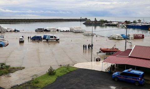 Trabzon'da İnsansız Deniz Aracı Kontrollü Olarak İmha Edildi