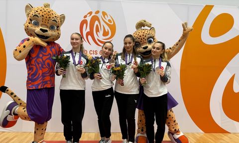 Trampolin Cimnastik Kadın Milli Takımı Bronz Madalya Kazandı