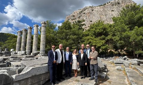 Türk Hava Yolları Priene Antik Kenti'ni Tanıtacak