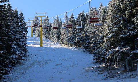 Uludağ Kayak Merkezinde Kar Heyecanı Başladı