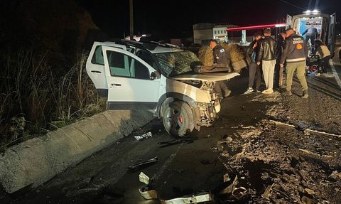 Uşak'ta Trafik Kazası: Karı Koca Hayatını Kaybetti