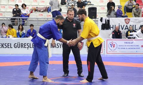 Yozgat'ta Kuşak Güreşleri Türkiye Şampiyonası Sona Erdi