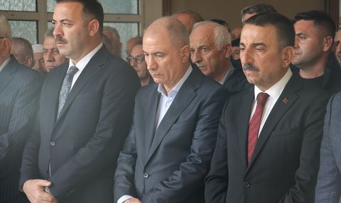 Efkan Ala'nın Enişte Faik Gürdal Kukul Son Yolculuğuna Uğurlandı