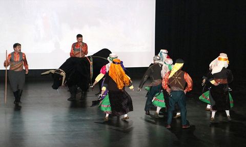 Erzurum'da Yardım Amacıyla Dans Gösterisi Düzenlendi